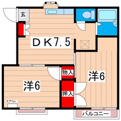 ファミールメゾンの物件間取画像